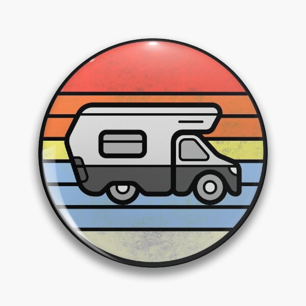Item preview, Camper RV Vintage Sunset designed and sold by Obiscidan.
