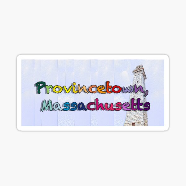 to Provincetown" Sticker for Sale by bloomingheart Redbubble