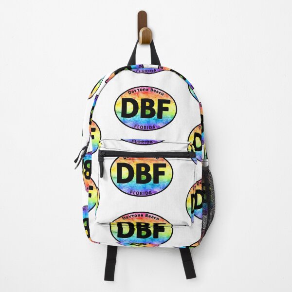 Item preview, Daytona Beach Florida Euro Oval Tie Dye designed and sold by DESTINATIONS DECAL.