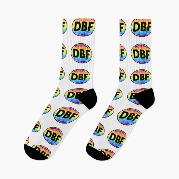 Item preview, Daytona Beach Florida Euro Oval Tie Dye designed and sold by DESTINATIONS DECAL.