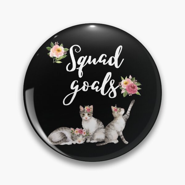 Item preview, Cat Squad Goals designed and sold by Sara Burgess.