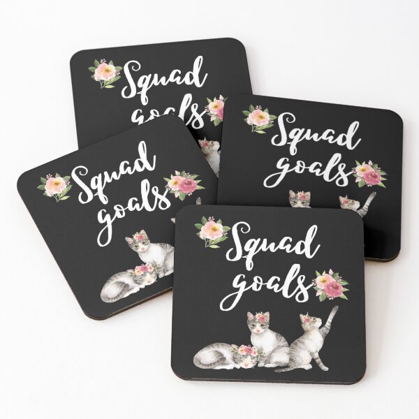 Item preview, Cat Squad Goals designed and sold by Sara Burgess.