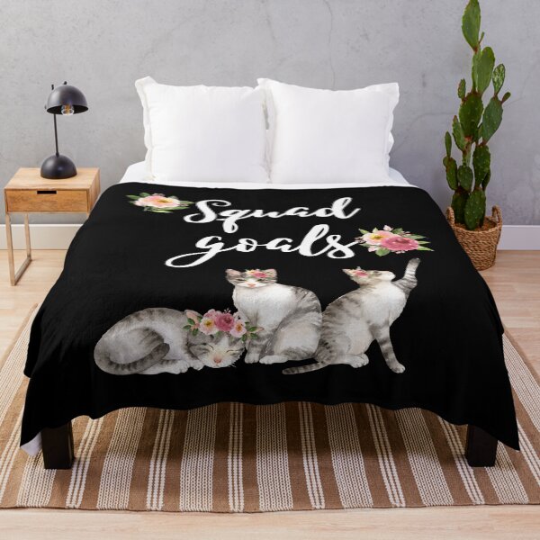 Item preview, Cat Squad Goals designed and sold by Sara Burgess.