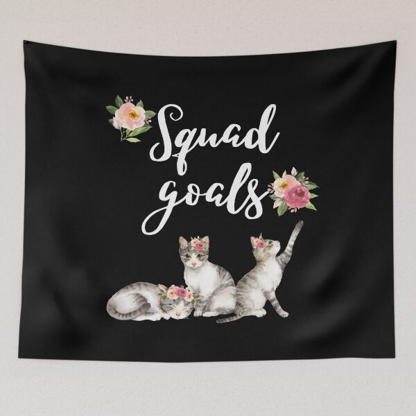 Item preview, Cat Squad Goals designed and sold by Sara Burgess.