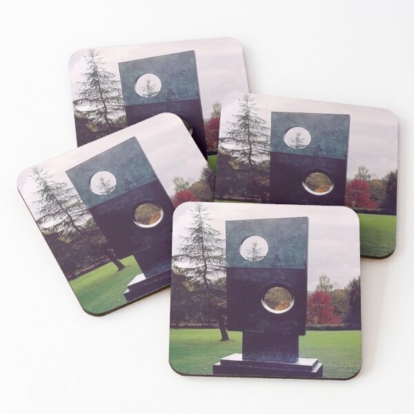 Item preview, Squares with Two Circles Sculpture Barbara Hepworth Yorkshire Sculpture Park designed and sold by glowvim.