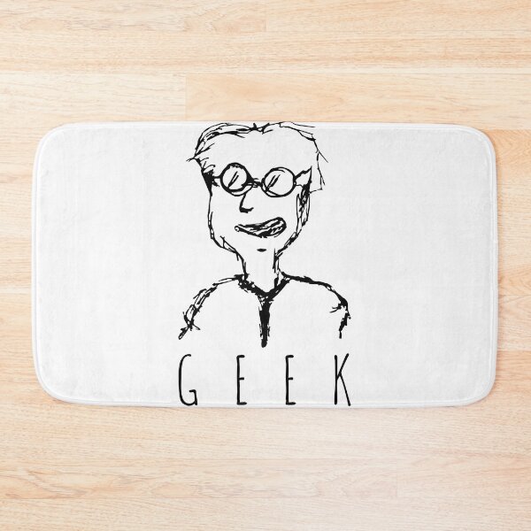 Item preview, Funny Hand Drawn Geek Doodle Guy for the geeks at heart light designed and sold by DESPERATEANDY.
