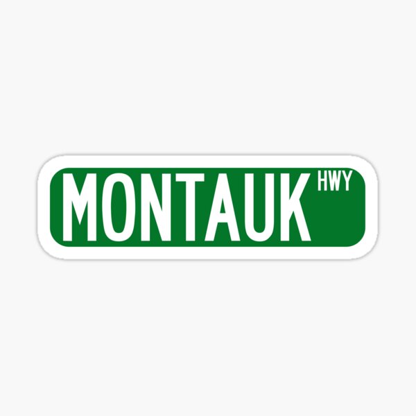 Item preview, Montauk Highway HWY Sign Long Island LI designed and sold by Hungry Hungry  Buffalo.