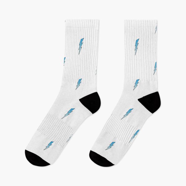 Item preview, blue ombre lightning bolt designed and sold by Meri Kessler.