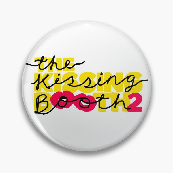 Item preview, Copy of The Kissing Booth 2 yellow kiss netflix movie cursive designed and sold by emcazalet.
