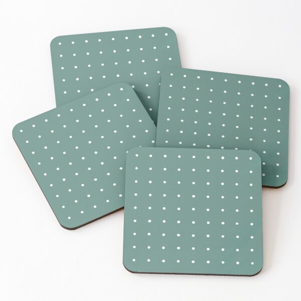 Item preview, Green polka  dots designed and sold by apis-florea.