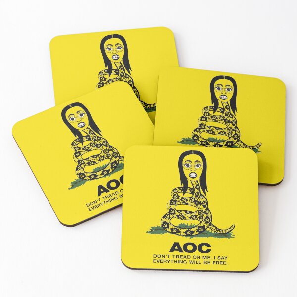 Item preview, AOC as the Gadsden Snake designed and sold by redbruhl.