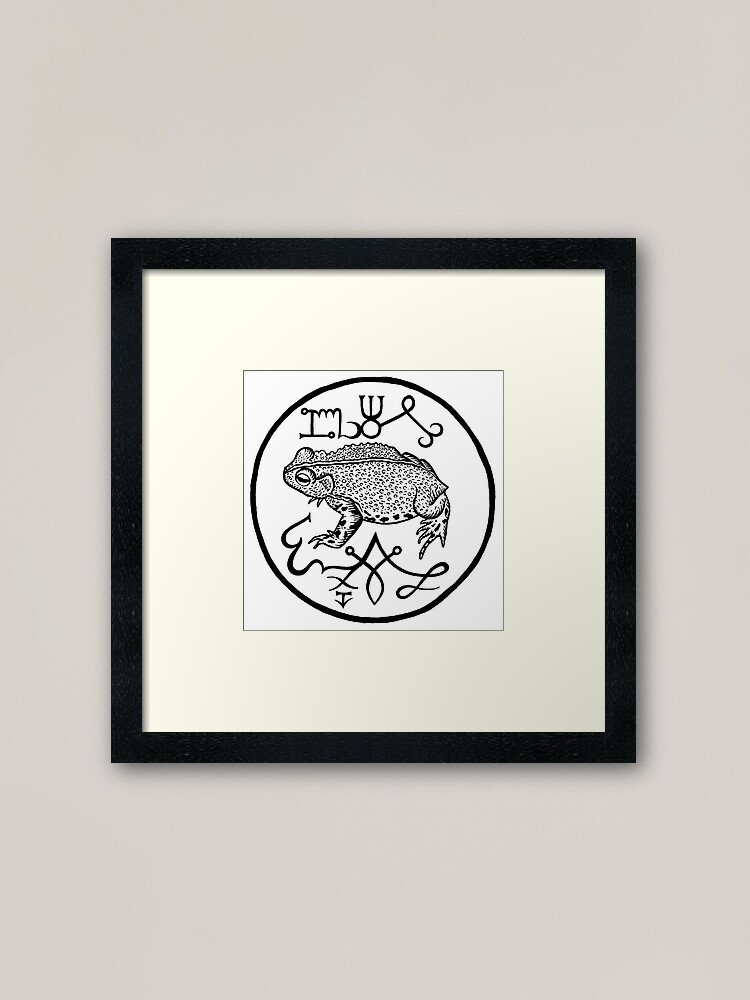 Thumbnail 1 of 7, Framed Art Print, Toad of the West by Gemma Gary designed and sold by TroyBooks.