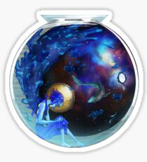 Fresh Static Snow - Lapis Lazuli Sticker