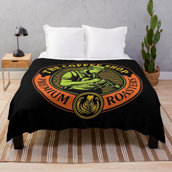 Item preview, Barista, the coffee shop, premium roasted green orange designed and sold by coffeeapparel.