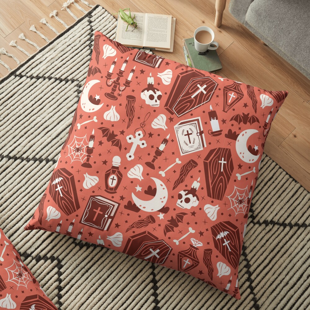 Vampire Vibes Floor Pillow