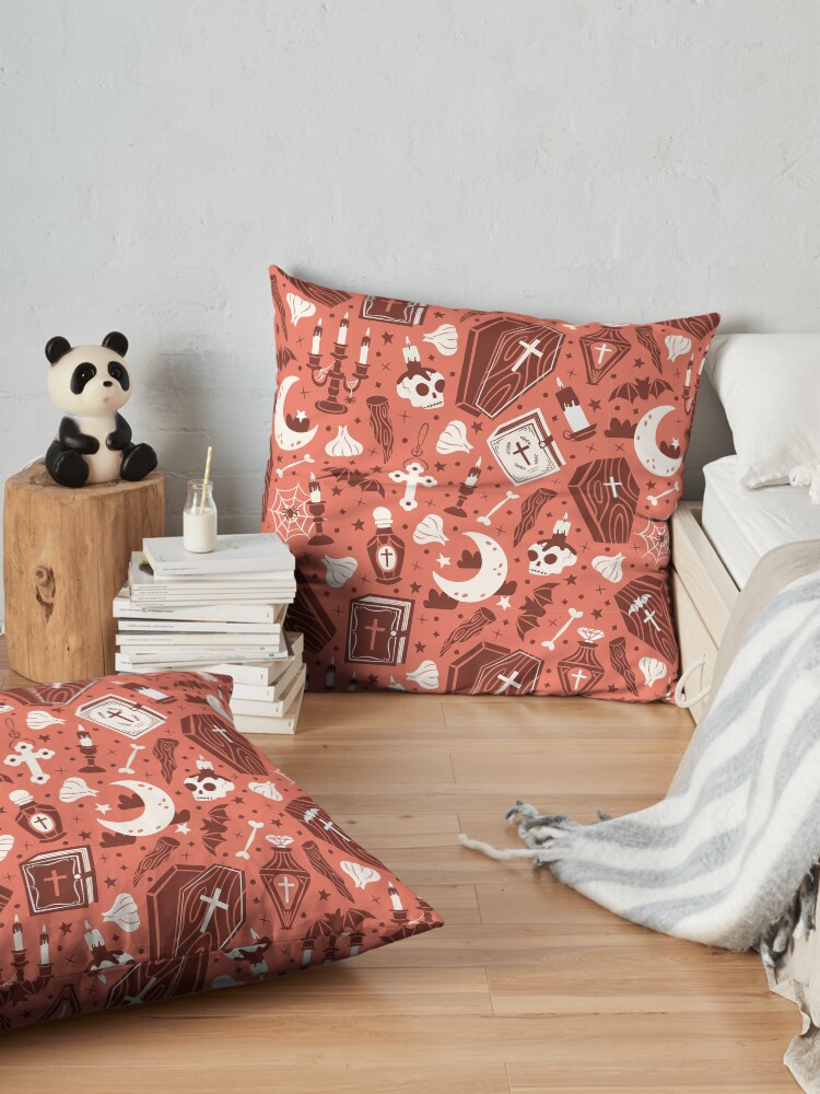 Alternate view of Vampire Vibes Floor Pillow