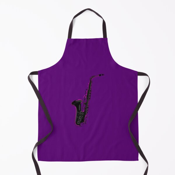 Item preview, saxophone doodle draw! purple pink - Modern abstract art - digital paint by Iona Art Digital designed and sold by IonaArtDigital.