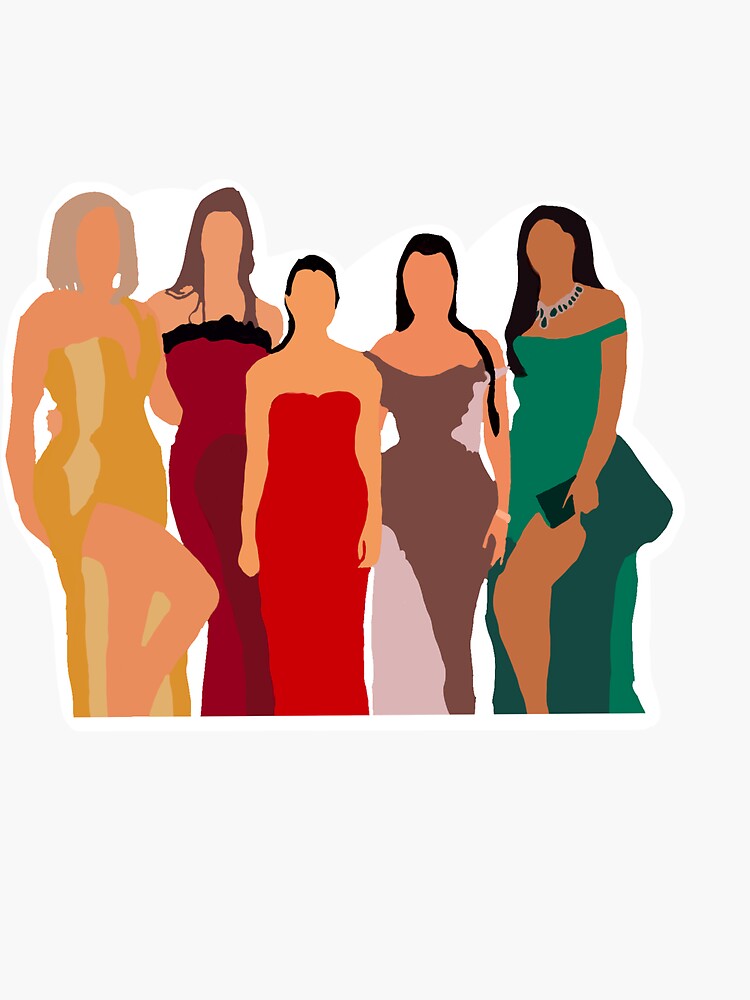 &ldquo;Kardashian family photo&rdquo; Sticker for Sale by lshorecreatives | Redbubble