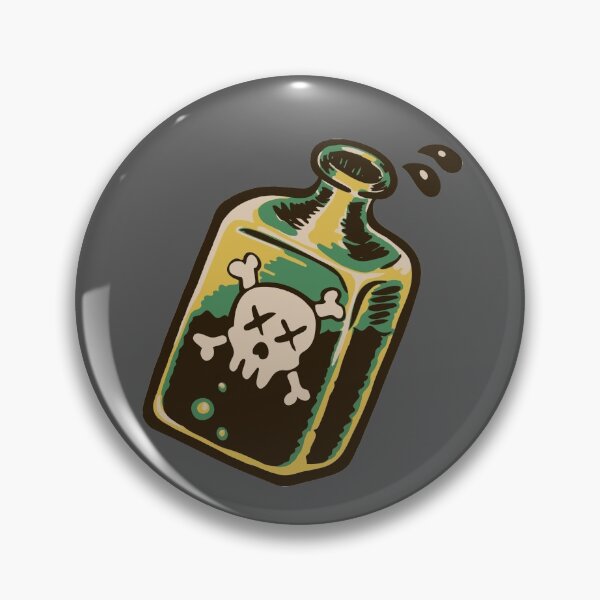 Aperçu de l'œuvre Bouteille de poison créée et vendue par CoolShirtNoText.