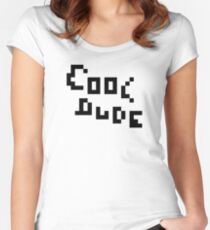 Cool Dude Papyrus Women's Fitted Scoop T-Shirt