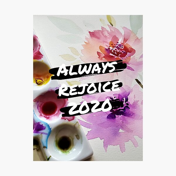 Item preview, Always Rejoice designed and sold by girlsgetgadgets.