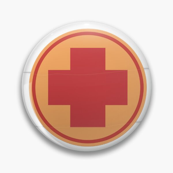 Item preview, TF2 Medic Mask Logo designed and sold by ElijahsArt.