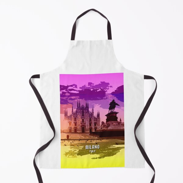 Item preview, colorful MILANO duomo art sunseet "b"- ITALY - Digital art painted by Iona Art Digital designed and sold by IonaArtDigital.