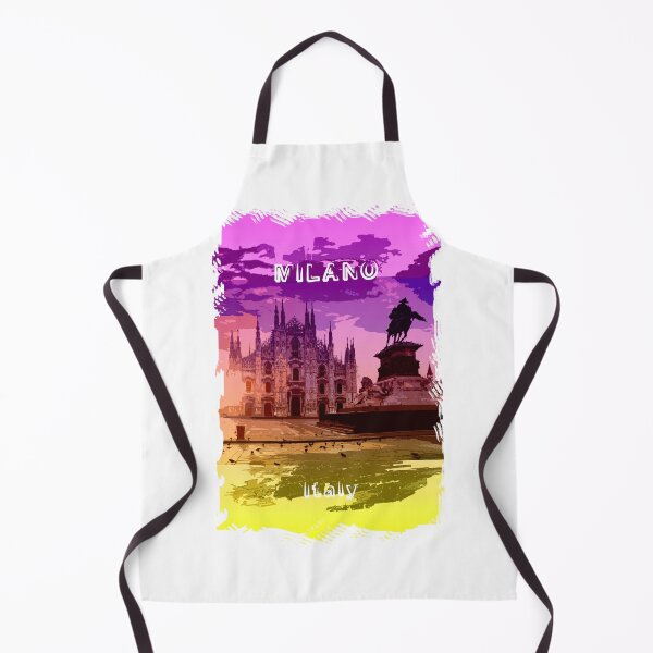 Item preview, colorful MILANO duomo art sunseet- ITALY - Digital art painted by Iona Art Digital designed and sold by IonaArtDigital.