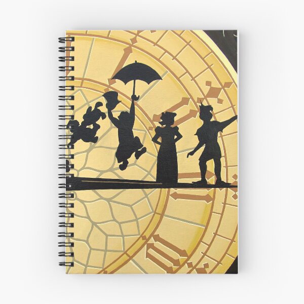 Item preview, peter pan clock- acrylic painting designed and sold by mrminorr.
