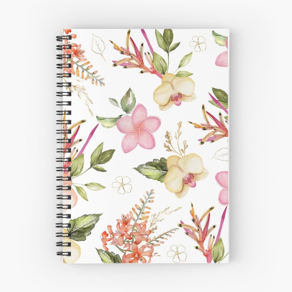 Item preview, Happy Tropical Watercolor Pattern designed and sold by DaisyMarroquin.