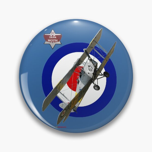 Item preview, RAF Roundel & Motif -Tiger Moth VH-HSH 2010 designed and sold by muz2142.