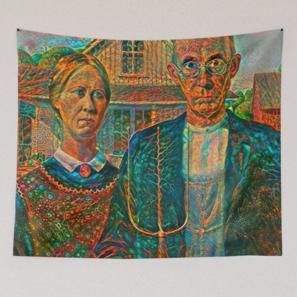 Item preview, Deep Style American Gothic designed and sold by blackhalt.