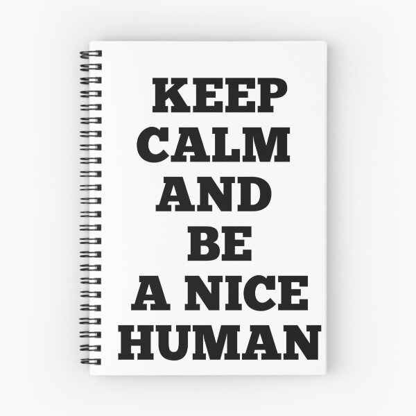 Item preview, Keep calm and be a nice human designed and sold by Andreastore.