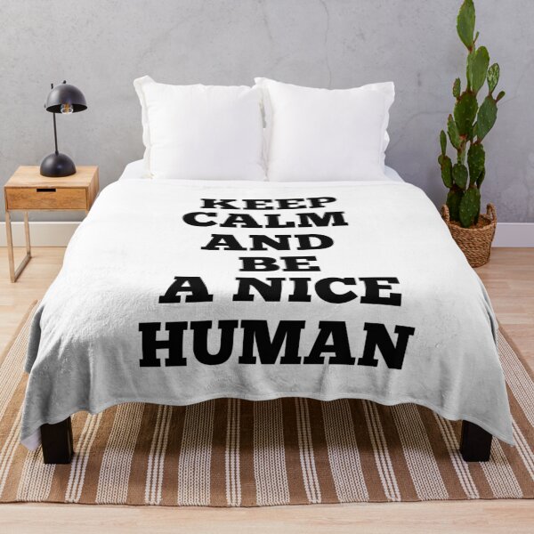 Item preview, Keep calm and be a nice human designed and sold by Andreastore.