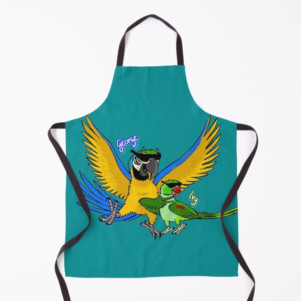 Item preview, George and Ivy Parrots designed and sold by Skye Elizabeth Carroll.