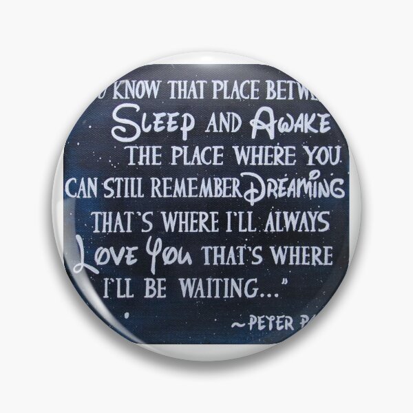 Item preview, peter pan quote - painting designed and sold by mrminorr.
