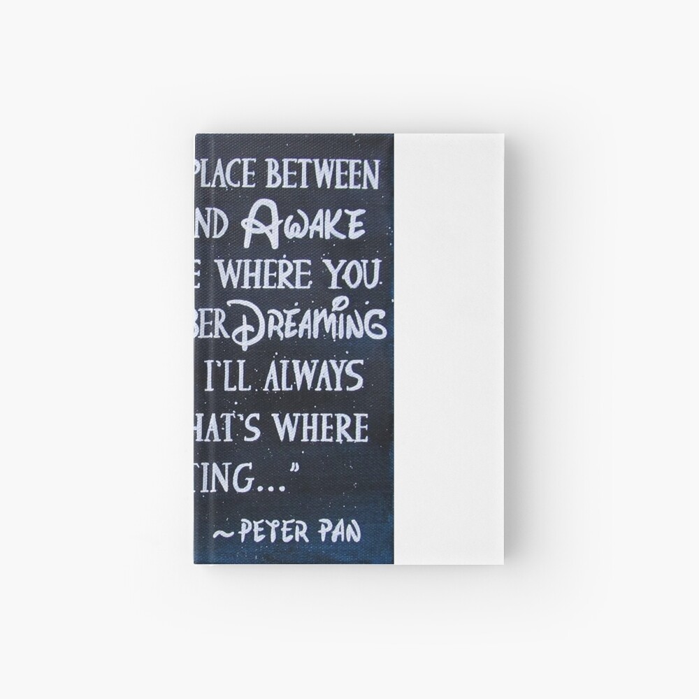 Sticker Citation De Peter Pan Peinture Par Mrminorr Redbubble