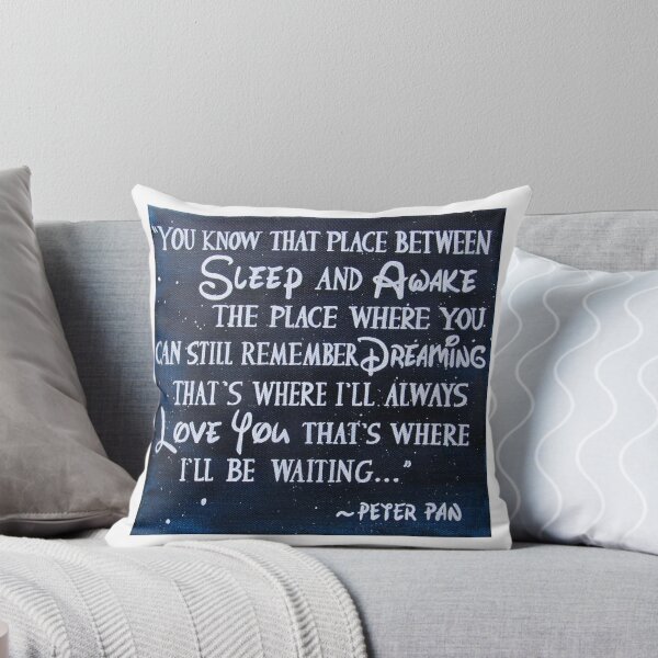 Item preview, peter pan quote - painting designed and sold by mrminorr.