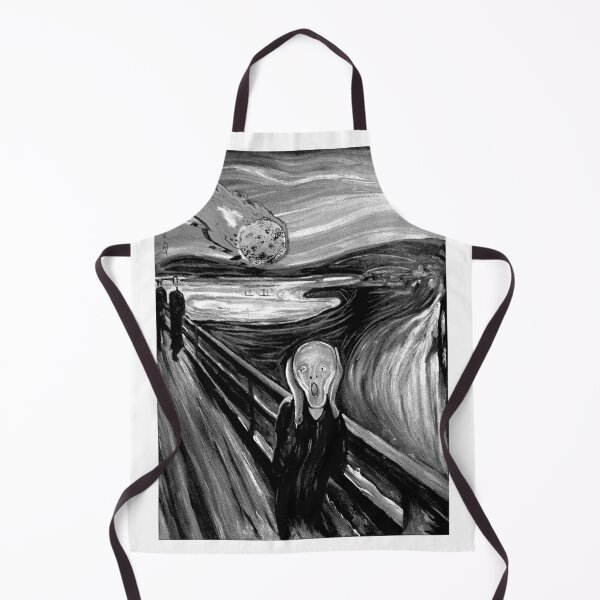 Item preview, OMG AN ASTEROID! with "The Scream by MUNCH" bn / - Asteroid Day - collage digital art - by Iona Art Digital designed and sold by IonaArtDigital.