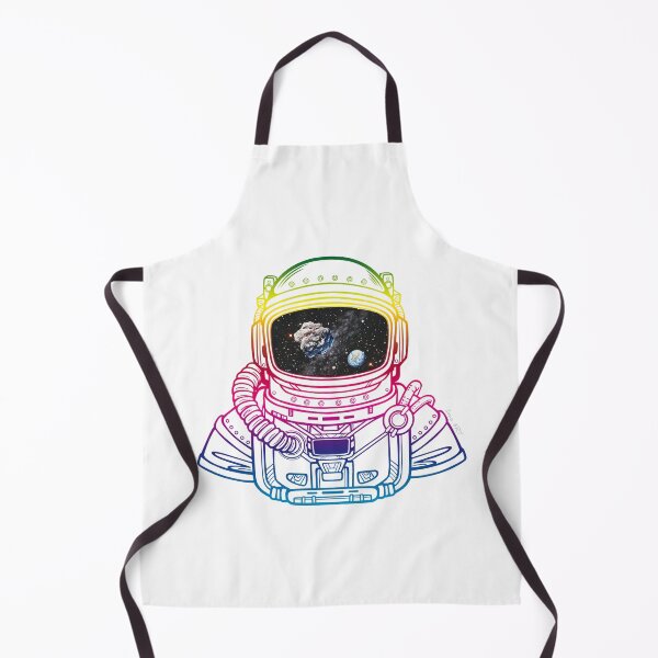 Item preview, RAINBOW SPACEMAN MEETS ASTEROID / Asteroid Day - digital art - by Iona Art Digital designed and sold by IonaArtDigital.