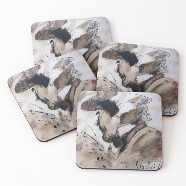 Item preview, Sherlock Holmes - acrylic painting designed and sold by mrminorr.
