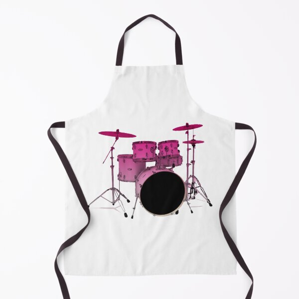 Item preview, DRUMKIT PINK - sketch neon - digital paint by Iona Art Digital designed and sold by IonaArtDigital.