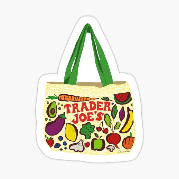 Trader Joe's Shopping Bag Sticker