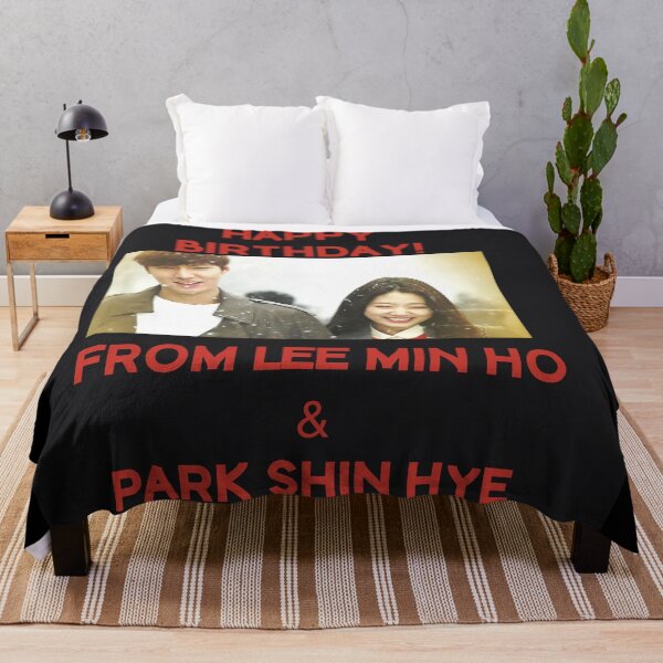 Item preview, Happy Birthday From Lee Min Ho + Park Shin Hye designed and sold by kpopkdramamerch.