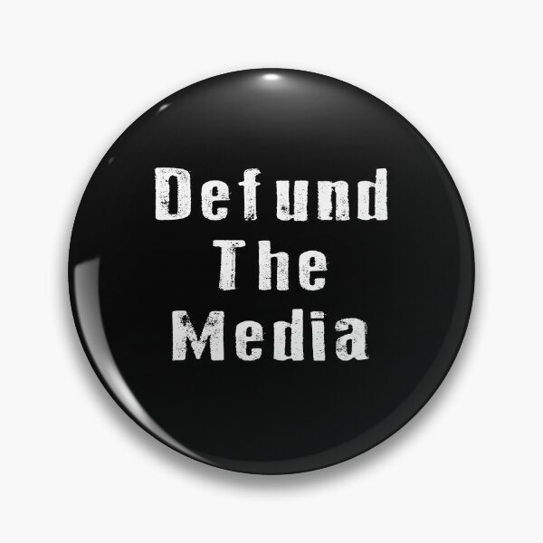 Item preview, Defund the media designed and sold by AnimaLovers.