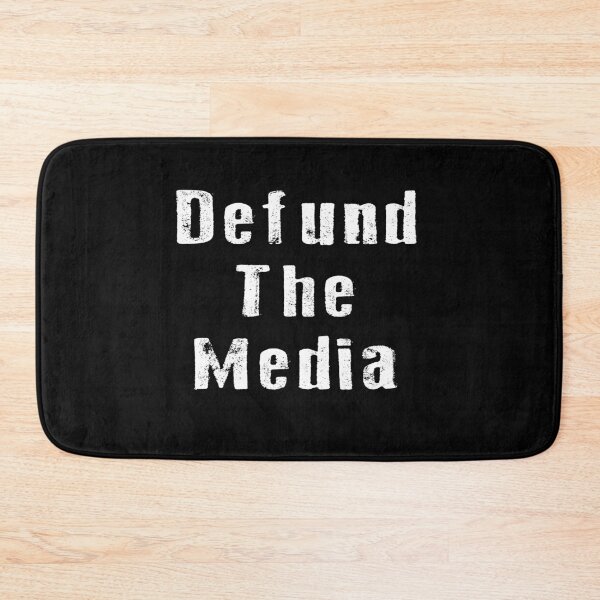 Item preview, Defund the media designed and sold by AnimaLovers.