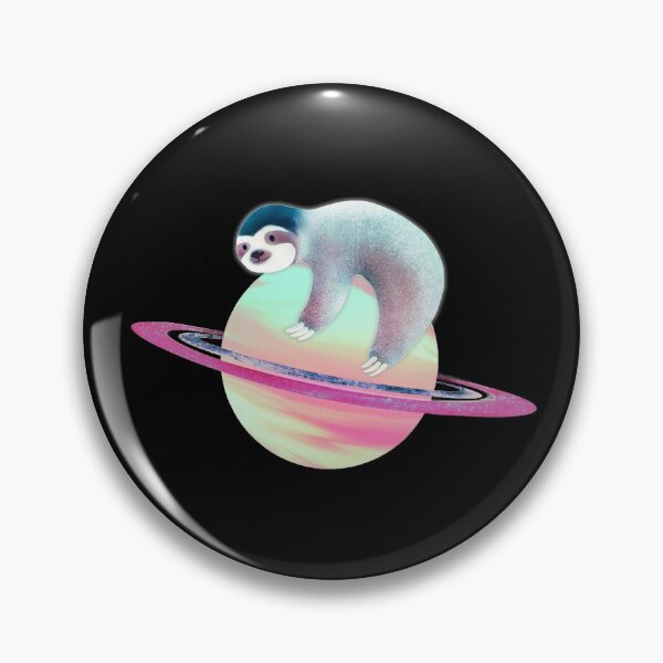 Item preview, Saturn Sloth designed and sold by Stephanie Massie.