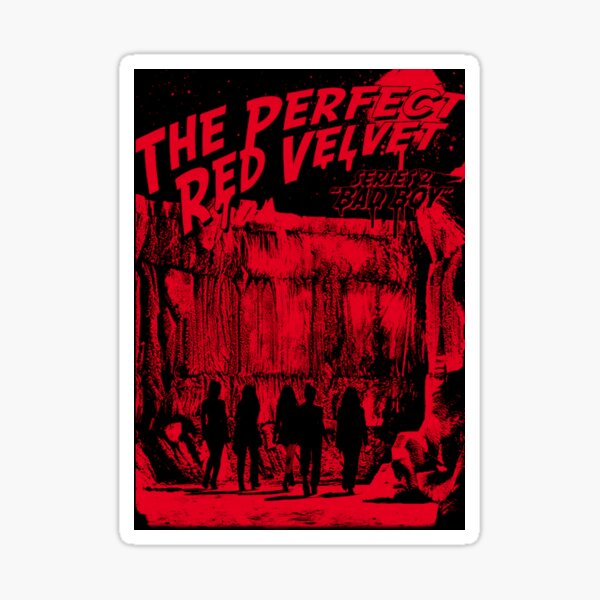 Red Velvet - Bad Boy (Ver Red) Sticker