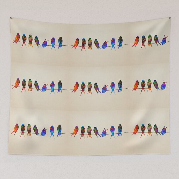 Item preview, Painted birds designed and sold by Art by Lilia.