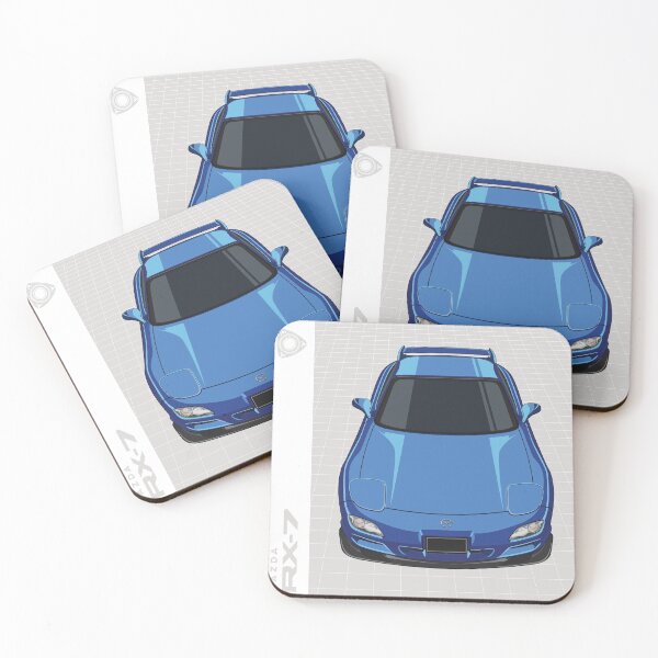 Item preview, MAZDA FD ROTARY LEGEND - blue designed and sold by mtsala illustrations.